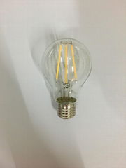 LED filament bulb A60 8W vintage Edison bulb