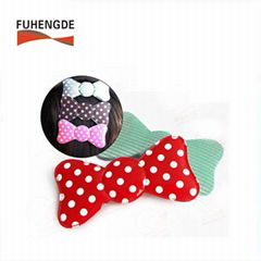 Cute PVC Hair Bow for Baby Girls