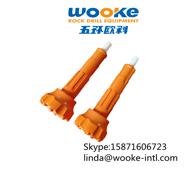 Four Inch Air Powered Mining Tools Rock Drilling Bits for deep well