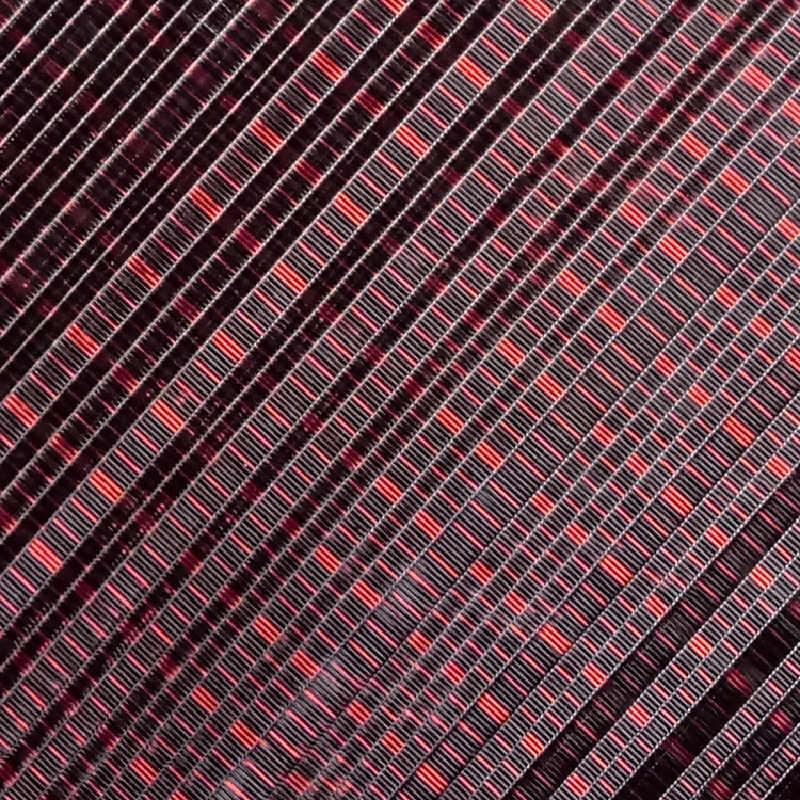定制玻璃夹丝网 黑色红色艺术玻璃铜网夹丝材料