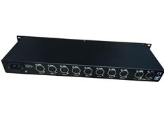 8 ways dmx splitter