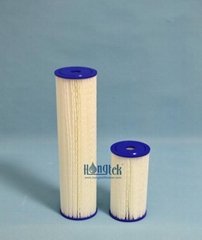 Big Blue Polyester Pleated Cartridges