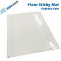 Disposable entrance white sticky mat by