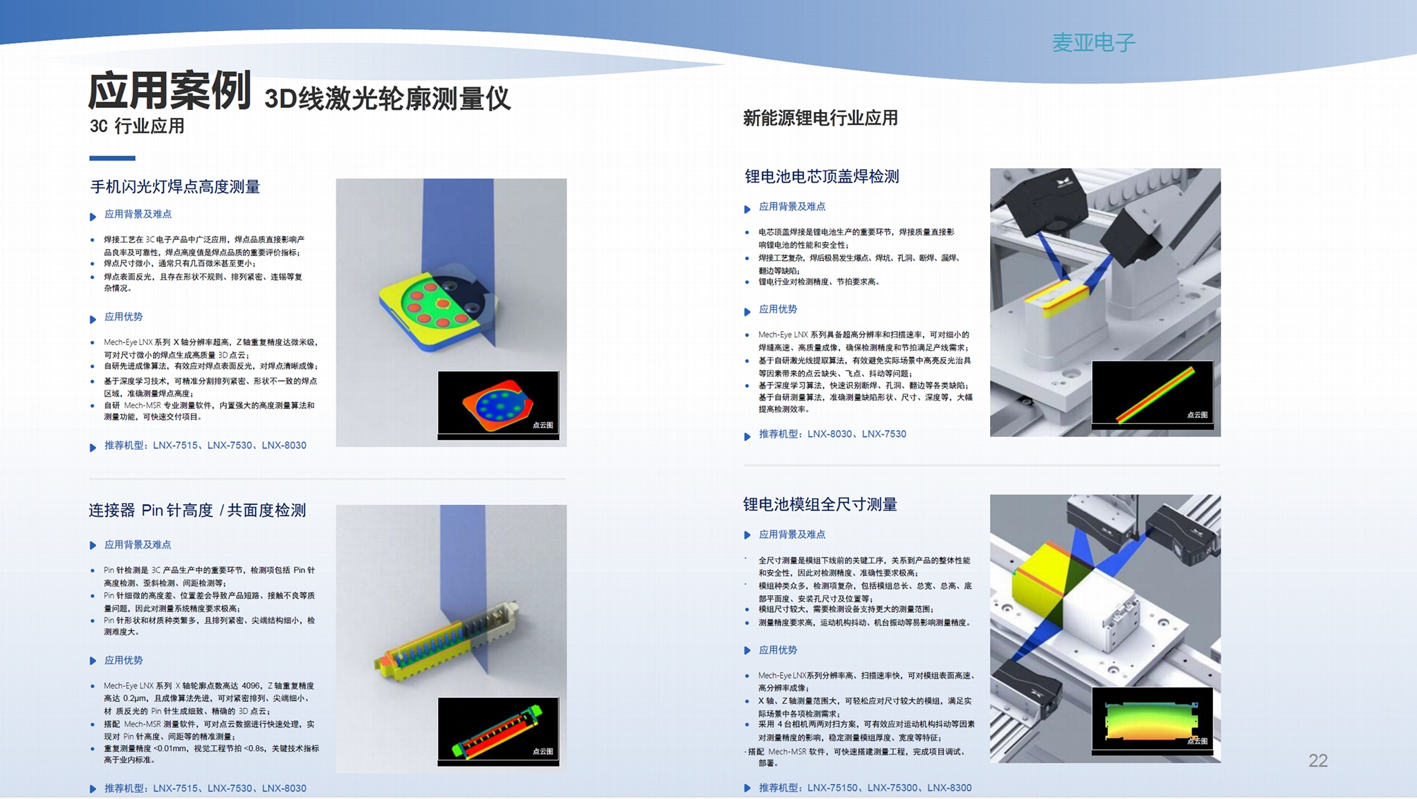 3D line laser profile measuring instrument and its supporting software 4