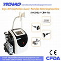 High Effective Lipolaser RF Cavitation Cryoliplysis Body Beauty Slimming Equipme 1