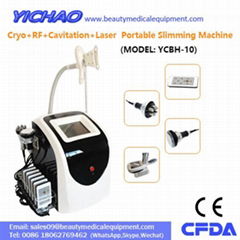 High Effective Lipolaser RF Cavitation Cryoliplysis Body Beauty Slimming Equipme