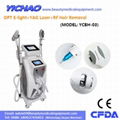 Permanent 808nm Beauty Shr Diode Laser IPL Hair Removal Machine