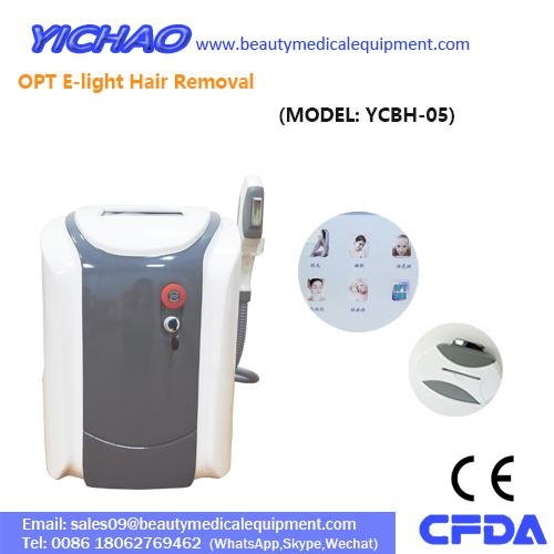 Portable Painless Beauty Opt Elight Diode Permanent Hair Removal Machine
