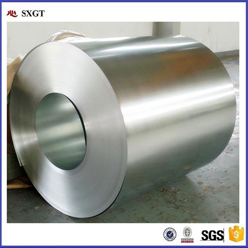 Bright surface 0.7mm thickness dx51d z275 galvanized steel coil