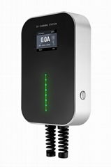 3.6kw(16A)/7.2kw(32A) LCD EV Charging Station with Type1/Type2  Plug
