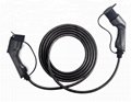 16A Single Phase SAE J1772 EV Charging Cable with 5m Black TUV Cord 5