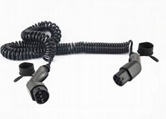 16A Single Phase IEC 62196-2 EV Coiled