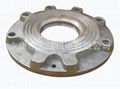 Gravity casting flange aluminum alloy A319 AlSi6Cu4 LM21 OEM supplier