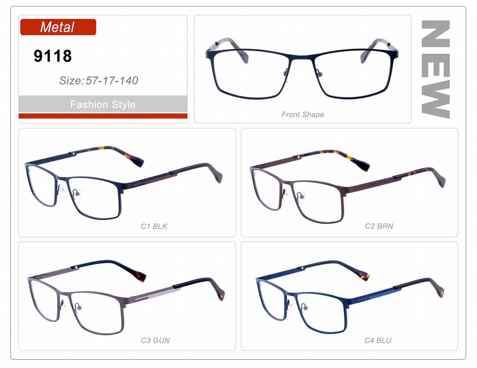 Good Quality Wholesale Stock Small Order Acetate Eyeglasses