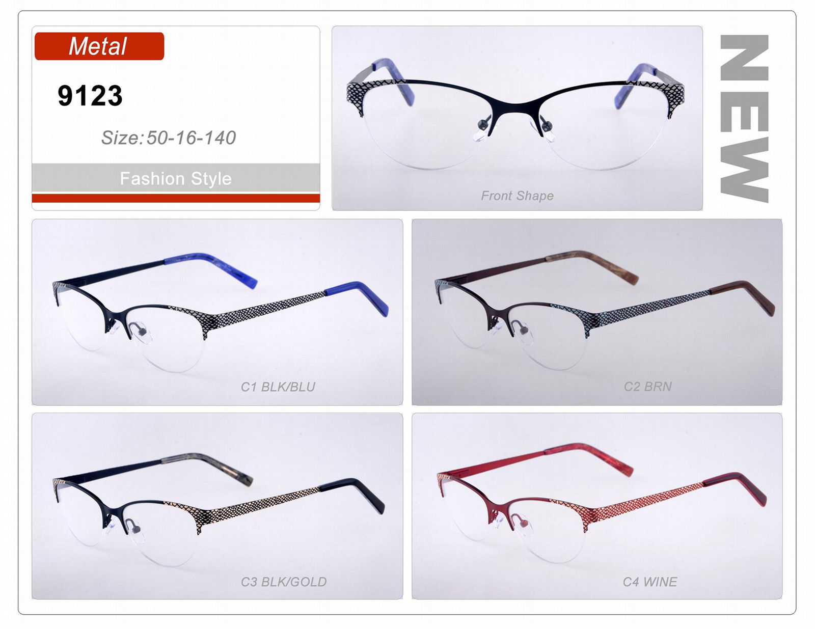 Good Quality Wholesale Stock Small Order Acetate Eyeglasses