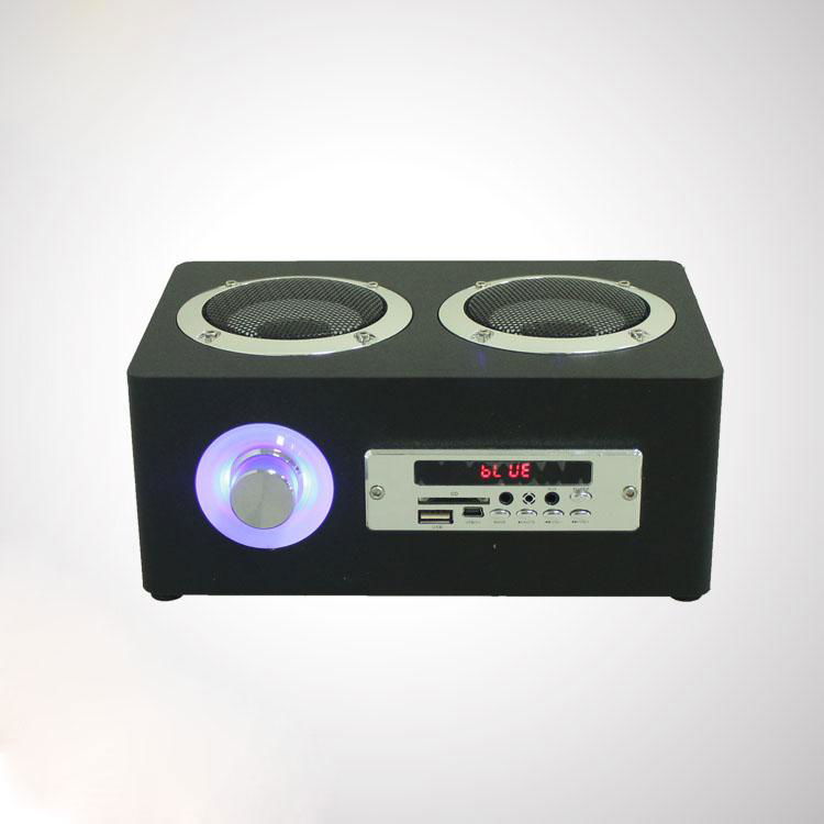 New private model wooden bluetooth subwoofer speaker  5