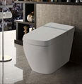 Luxury Bathroom Auto Lid instant heating Smart Intelligent Toilet