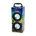 OEM and ODM LED Light Wireless Portable Outdoor Indoor Blue tooth speaker with A