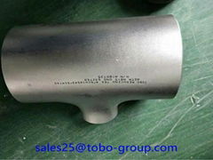 Butt weld fittings, Duplex Stainless Steel  Tee  ASTM B815 UNS S31803 B16.9