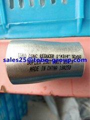 Butt weld fittings, Duplex Stainless Steel Reducer ASTM B815 UNS S31803 B16.9 