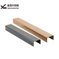 Good quality customized height stainless steel skirting baseboard 4