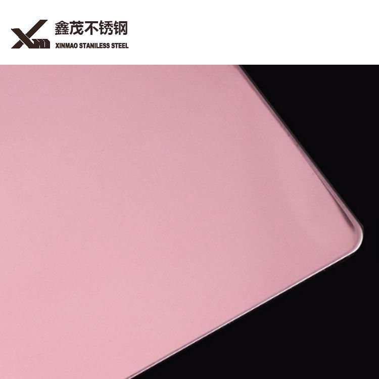 construction building material 304stainless steel Rose gold marine steel sheet  2