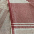 Non-elastic Pure Polyester Fabric with Large Grid Print 2