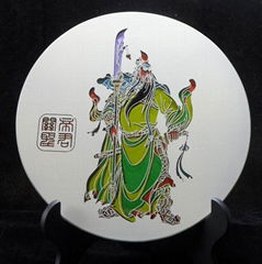 handmade glass painting 