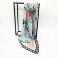 Pretty Design 100% Silk Scarf by Customized Digital Printing for WoloesalerPrett 3