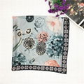 Pretty Design 100% Silk Scarf by Customized Digital Printing for WoloesalerPrett 5