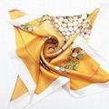 Pretty Design 100% Silk Scarf by Customized Digital Printing for Woloesaler 1