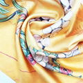 Pretty Design 100% Silk Scarf by Customized Digital Printing for Woloesaler 5