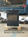 5kw Free Standing Steel Plate Wood Burning Stove with CE approved