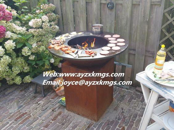  laser CNC cutting fireball fire pit outdoor decorative 4