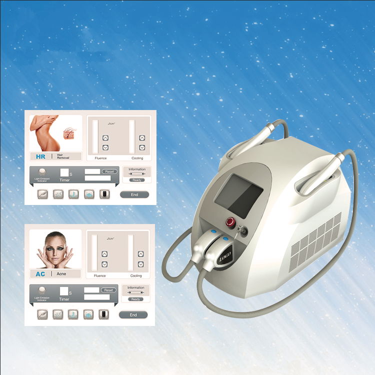 Portable Germany OPT SHR IPL Hair Removal Skin Rejuvenation Machine