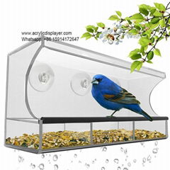 Acrylic Window Bird Feeder