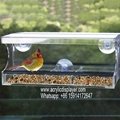 Acrylic Window Bird Feeder 3