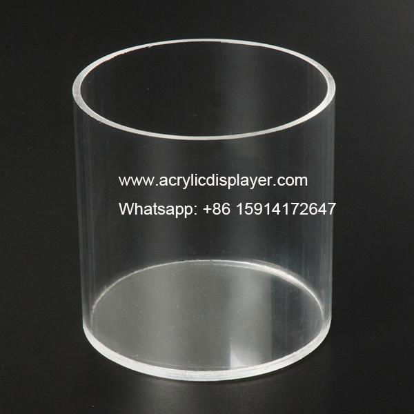 Acrylic Cylinder With Base 3