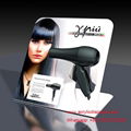 Acrylic Hair Drier Display