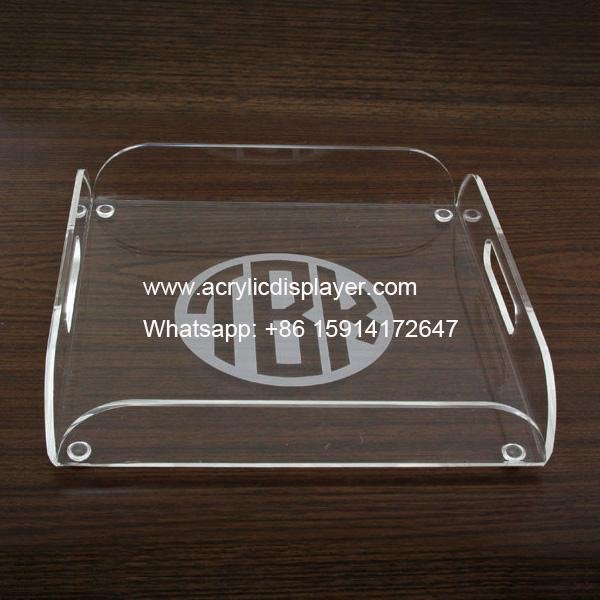 Acrylic Serving Tray With Printing Base 2