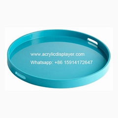 Round Acrylic Tray