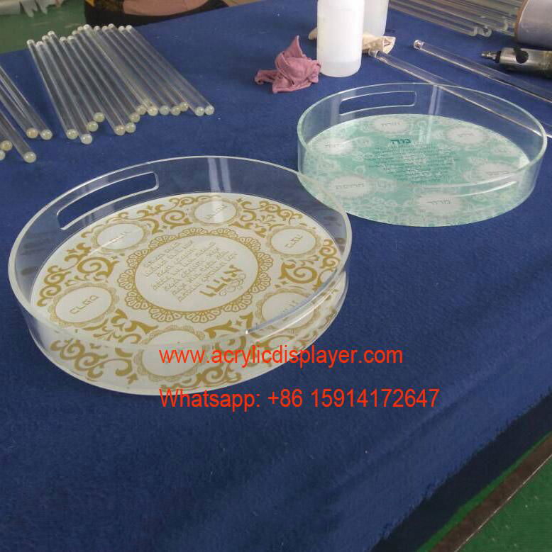 Round Acrylic Tray 2