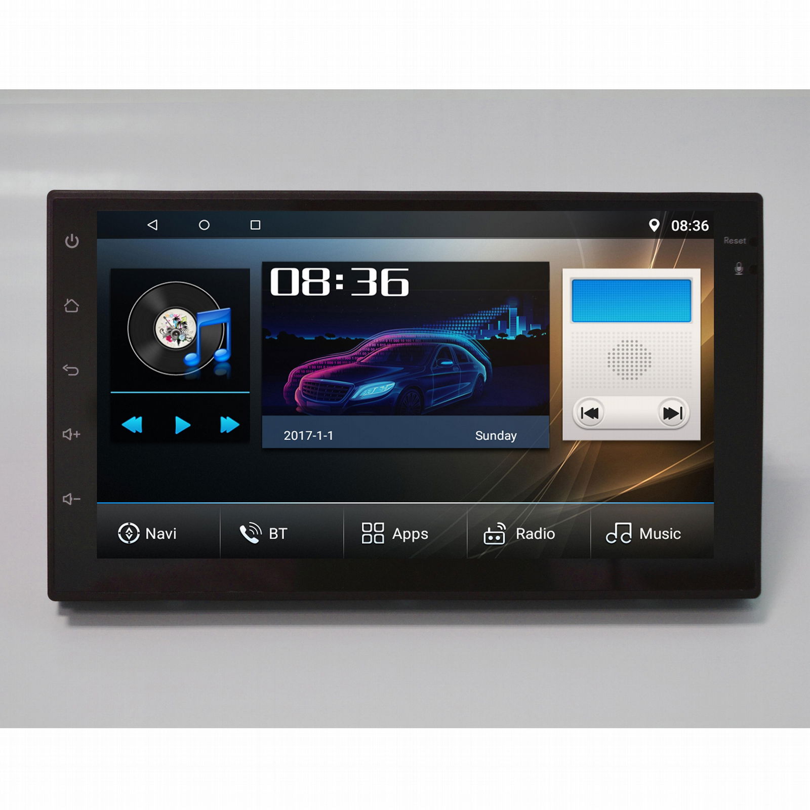 Car DVD GPS android 6.0 Player 2 din radio New universal GPS Navigation 