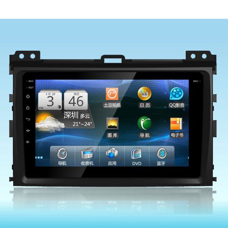 9 inch Android 6.0 Car DVD Player for Toyota Prado 120 2004-2009 Car Radio GPS