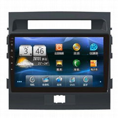 10.1 inch Car DVD Player GPS Navigation For TOYOTA Land Cruiser