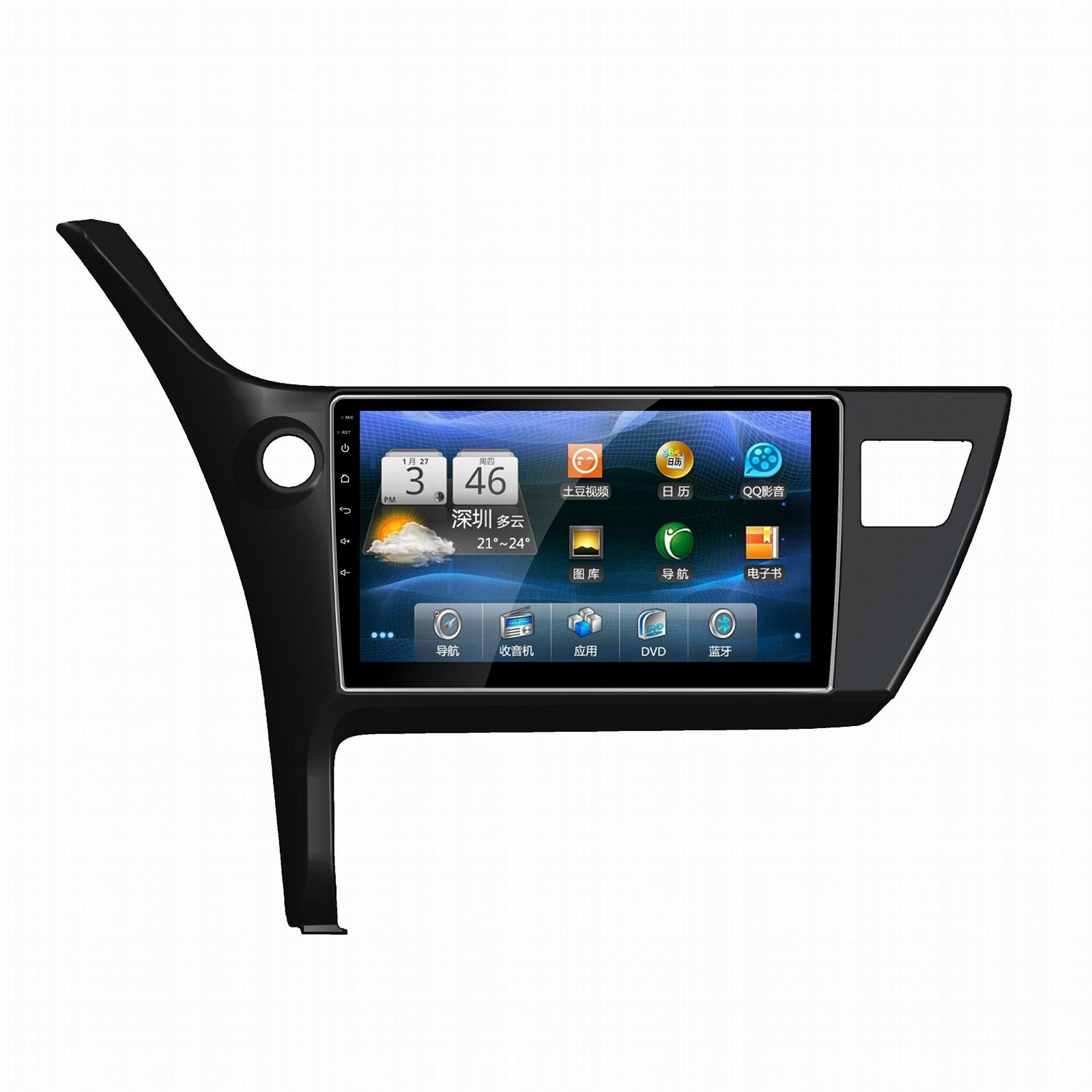 10.1 inch android 6.0 car dvd for toyota corolla car radio gps navigation 