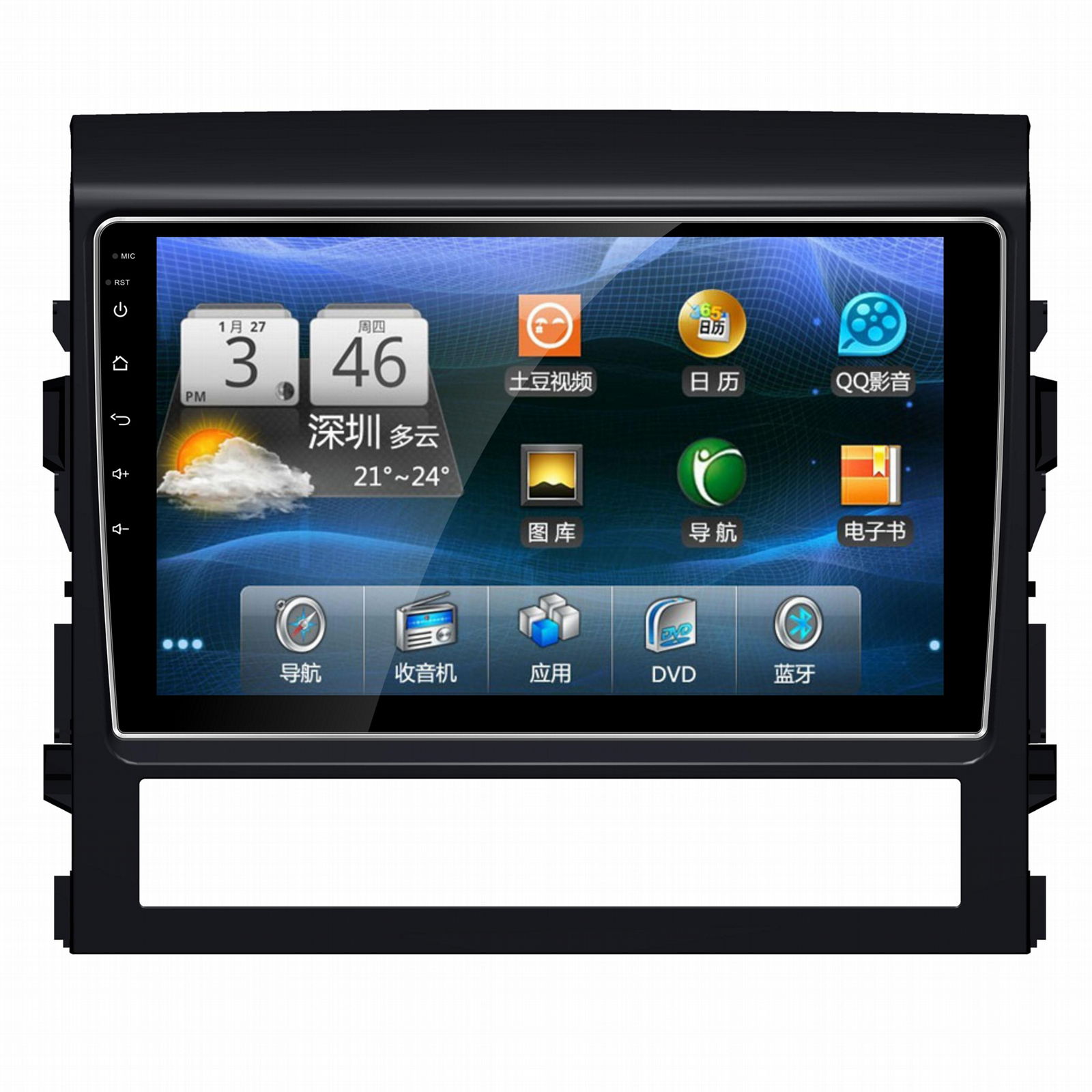 9 inch Android 6.0 Car DVD Player for Toyota land cruiser Car Radio GPS