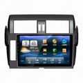 10.1 inch Car DVD GPS Player for Toyota Prado Radio Stereo In Dash