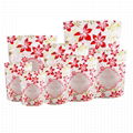 Custom printed plain stand up zipper pouch for tea packaging bag 1