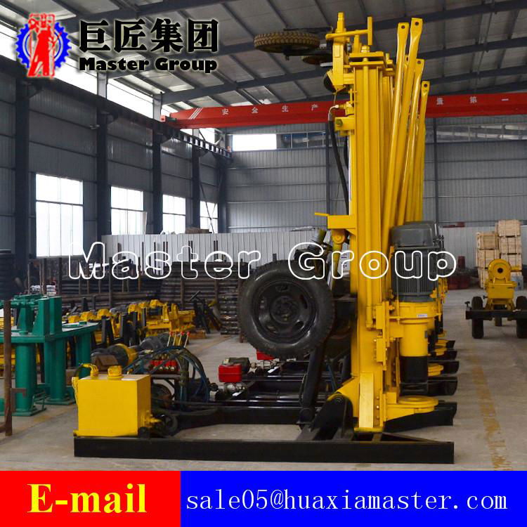 KQZ-200D Air Pressure and Electricity Joint-action DTH Drilling rig 2